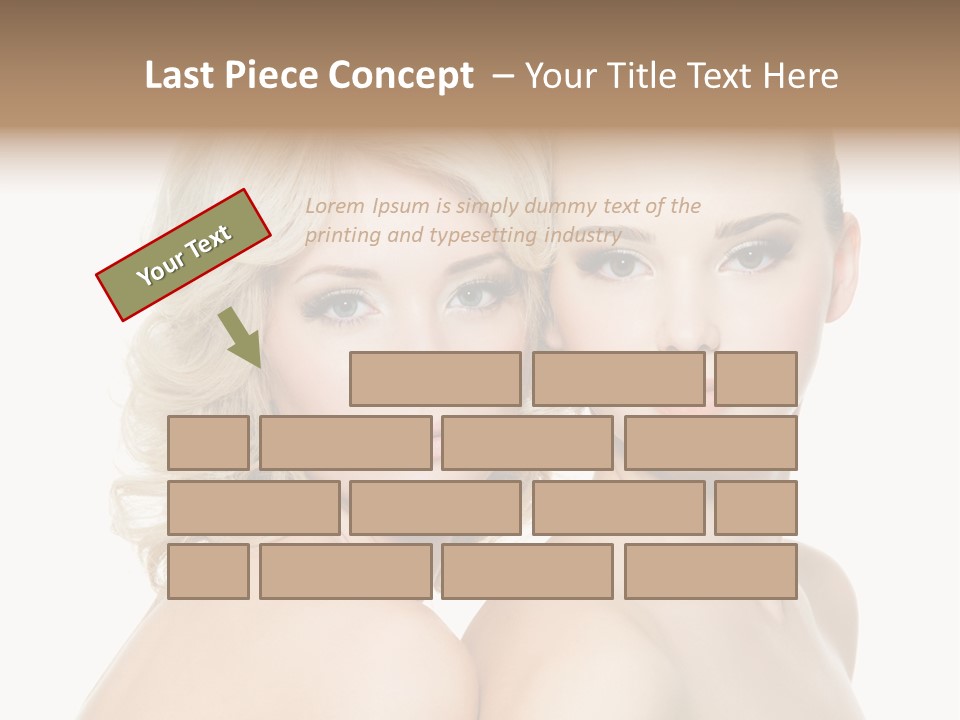 Imagenes De Caras Hermosas PowerPoint Template