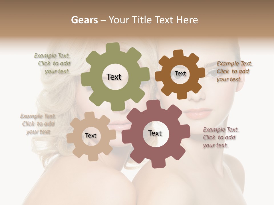 Imagenes De Caras Hermosas PowerPoint Template