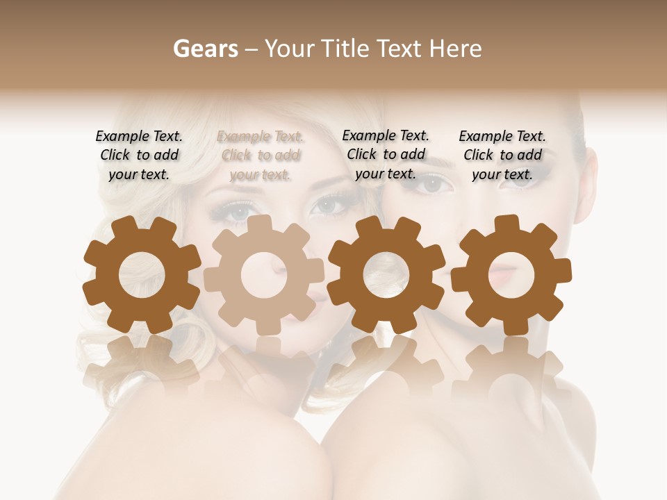 Imagenes De Caras Hermosas PowerPoint Template