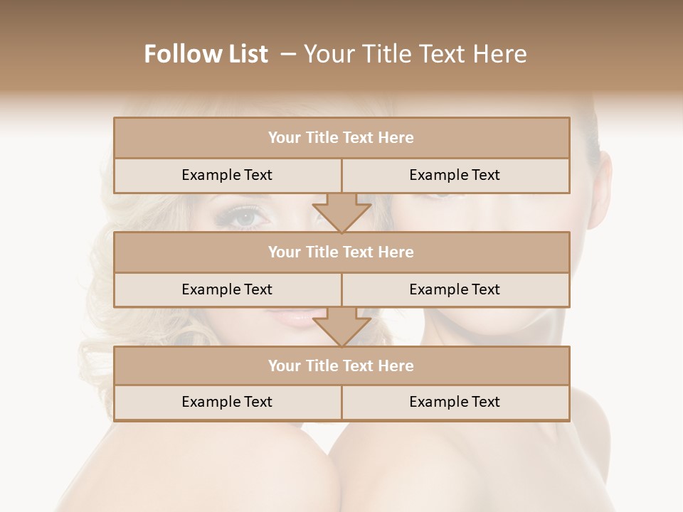 Imagenes De Caras Hermosas PowerPoint Template