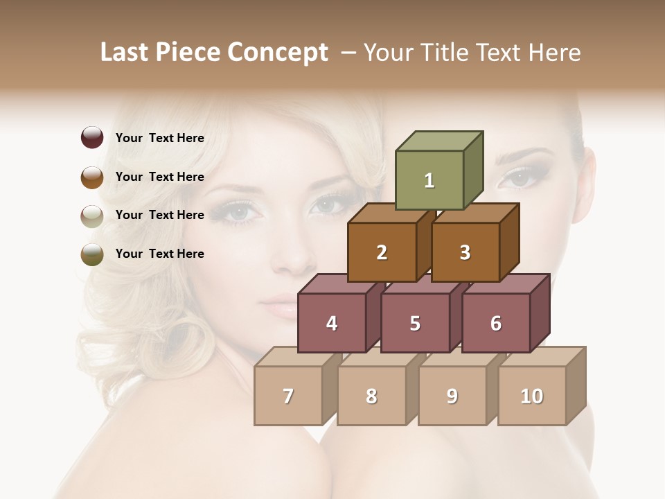 Imagenes De Caras Hermosas PowerPoint Template