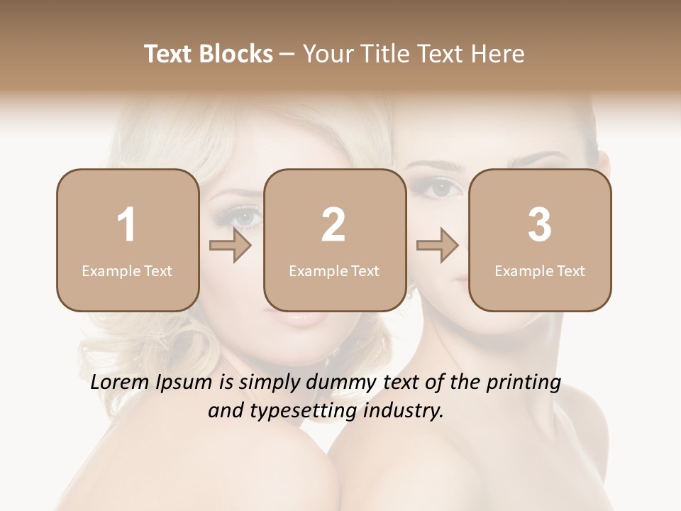 Imagenes De Caras Hermosas PowerPoint Template