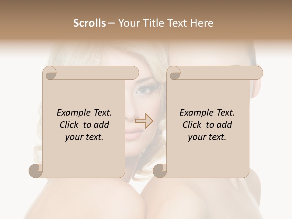 Imagenes De Caras Hermosas PowerPoint Template