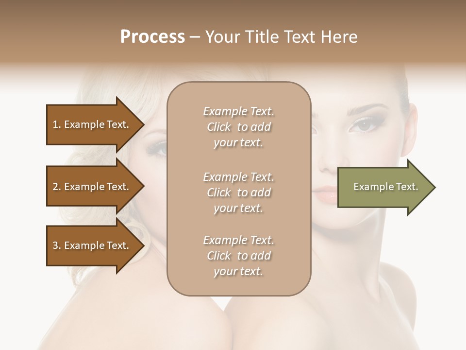 Imagenes De Caras Hermosas PowerPoint Template