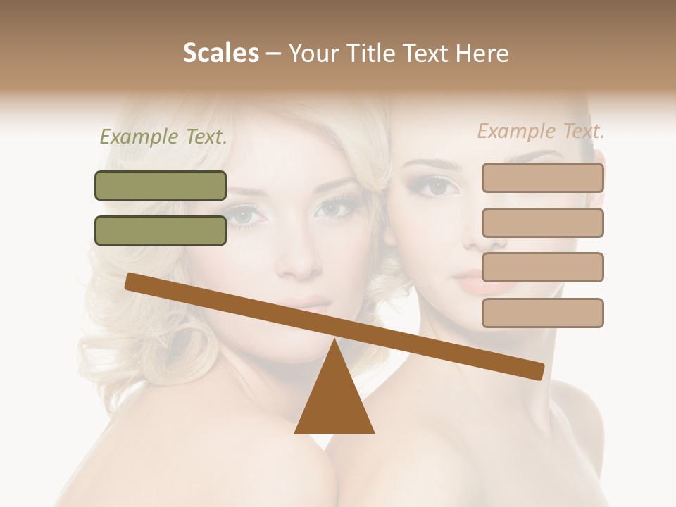 Imagenes De Caras Hermosas PowerPoint Template