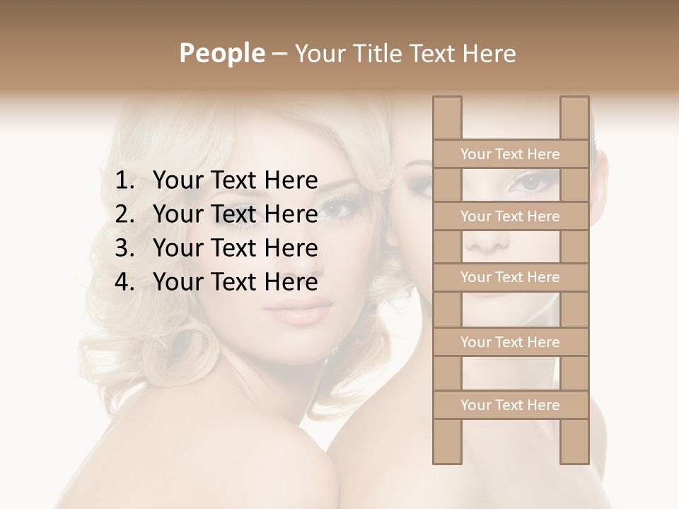 Imagenes De Caras Hermosas PowerPoint Template