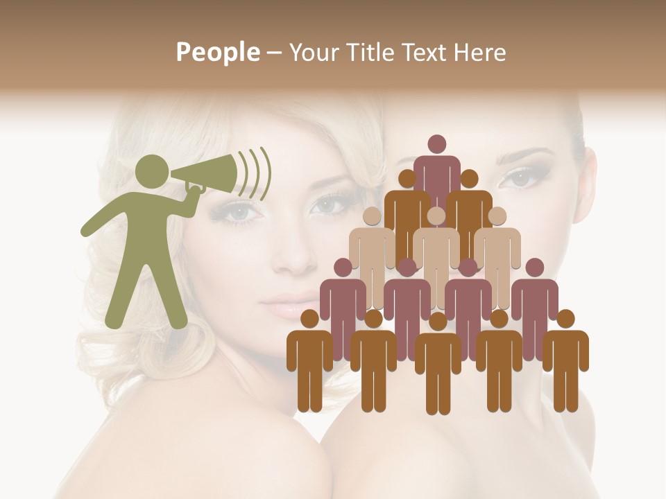 Imagenes De Caras Hermosas PowerPoint Template