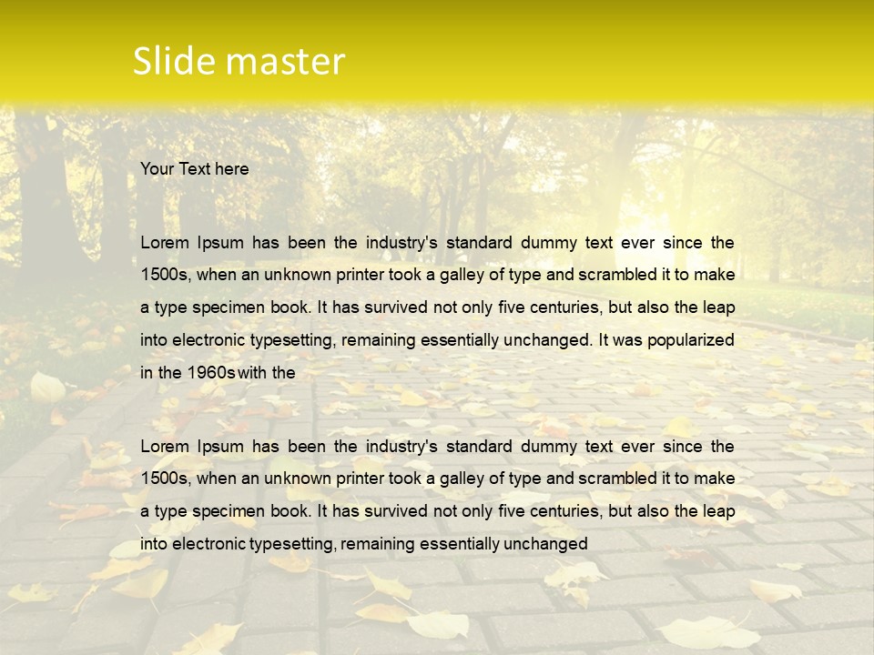Path PowerPoint Template