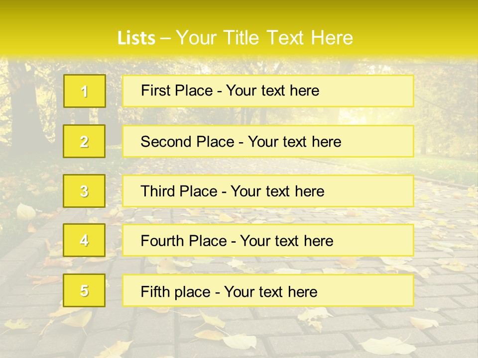 Path PowerPoint Template