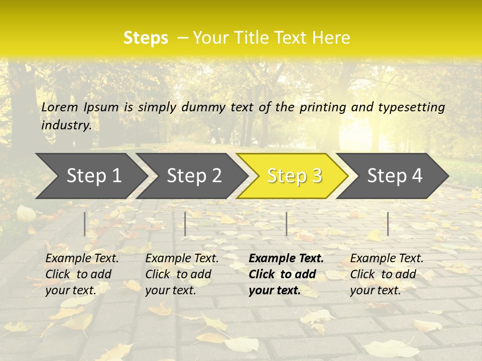 Path PowerPoint Template