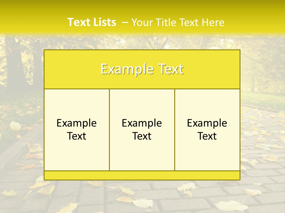 Path PowerPoint Template