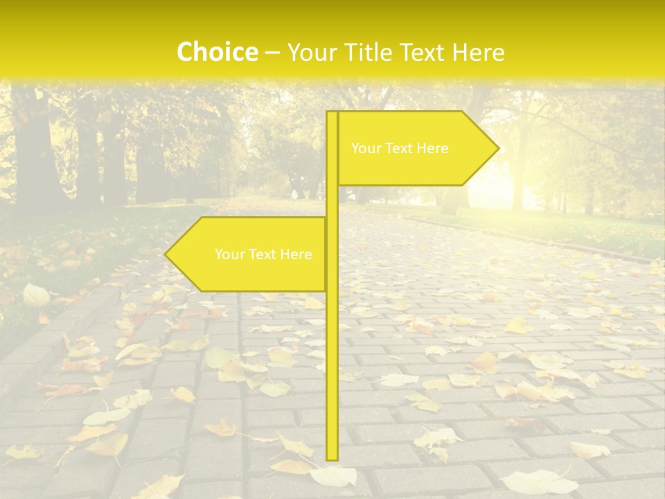 Path PowerPoint Template