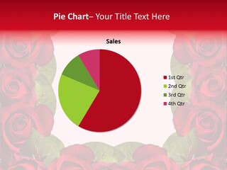 Red Roses Clipart PowerPoint Template