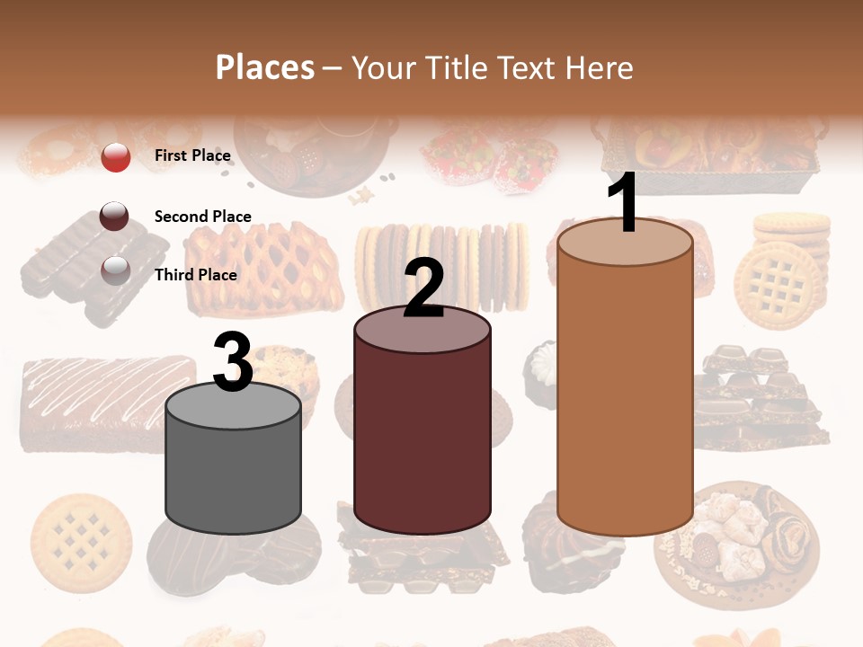 Baked Bread Donuts PowerPoint Template