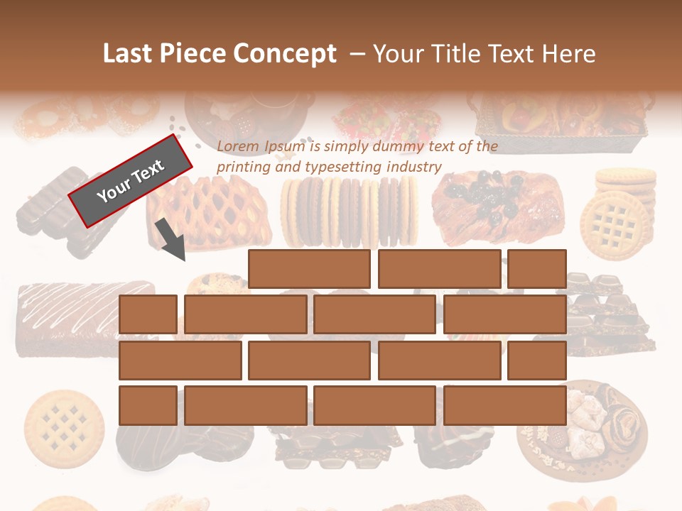 Baked Bread Donuts PowerPoint Template