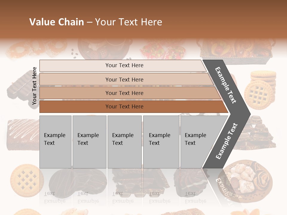 Baked Bread Donuts PowerPoint Template