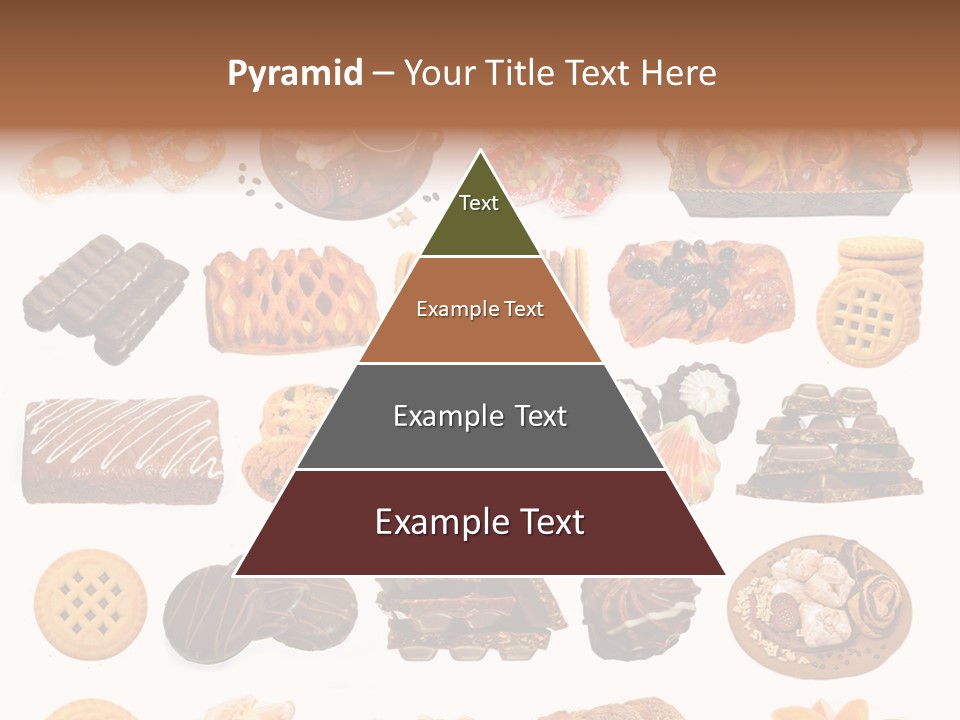 Baked Bread Donuts PowerPoint Template