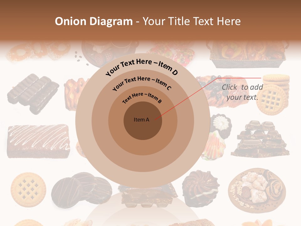 Baked Bread Donuts PowerPoint Template