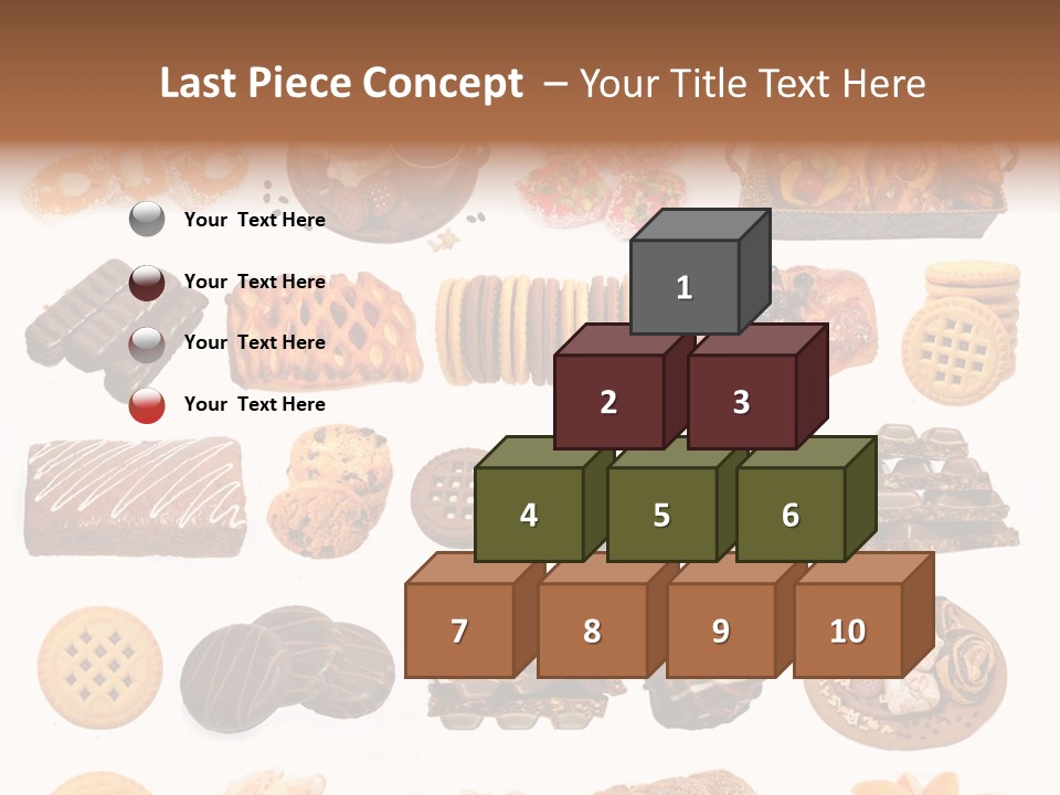 Baked Bread Donuts PowerPoint Template