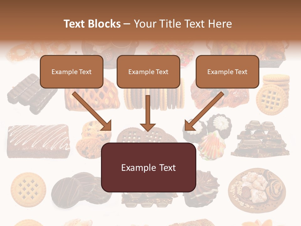 Baked Bread Donuts PowerPoint Template