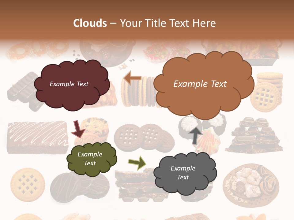 Baked Bread Donuts PowerPoint Template