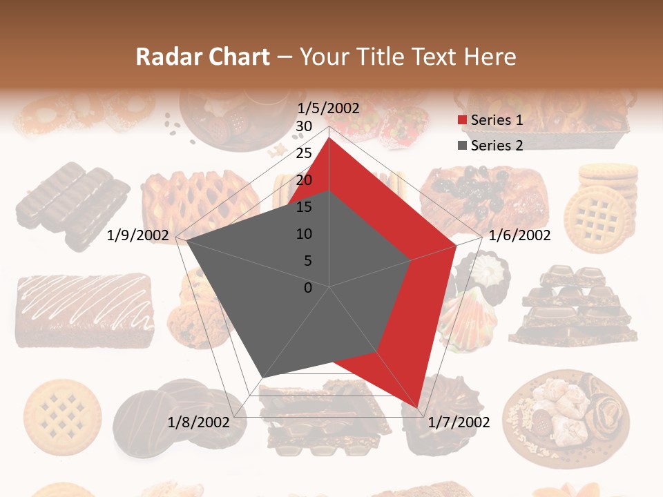 Baked Bread Donuts PowerPoint Template