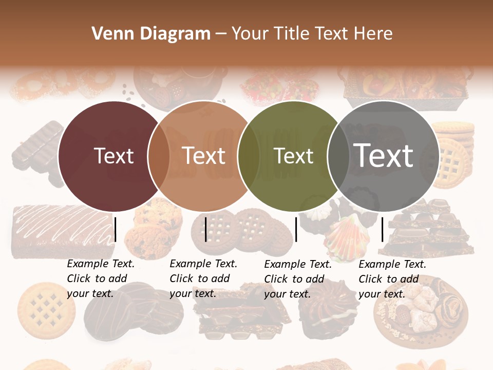 Baked Bread Donuts PowerPoint Template