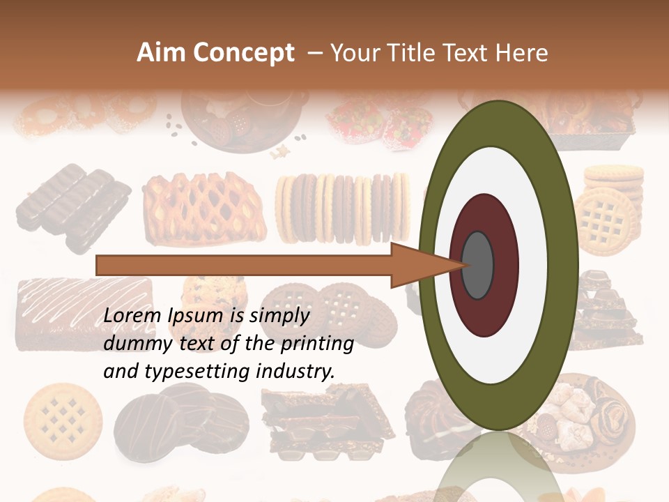 Baked Bread Donuts PowerPoint Template