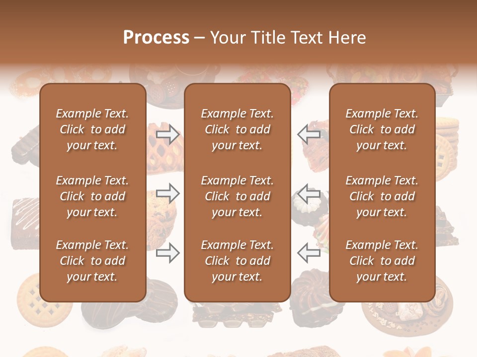 Baked Bread Donuts PowerPoint Template