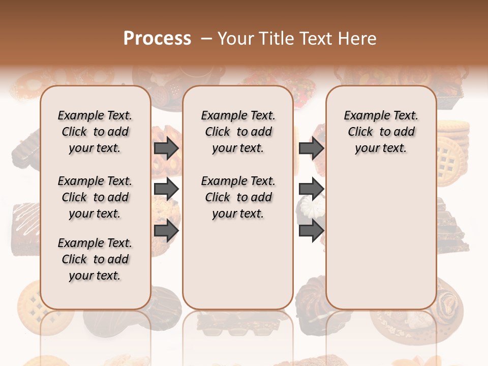 Baked Bread Donuts PowerPoint Template