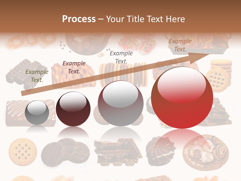 Baked Bread Donuts PowerPoint Template