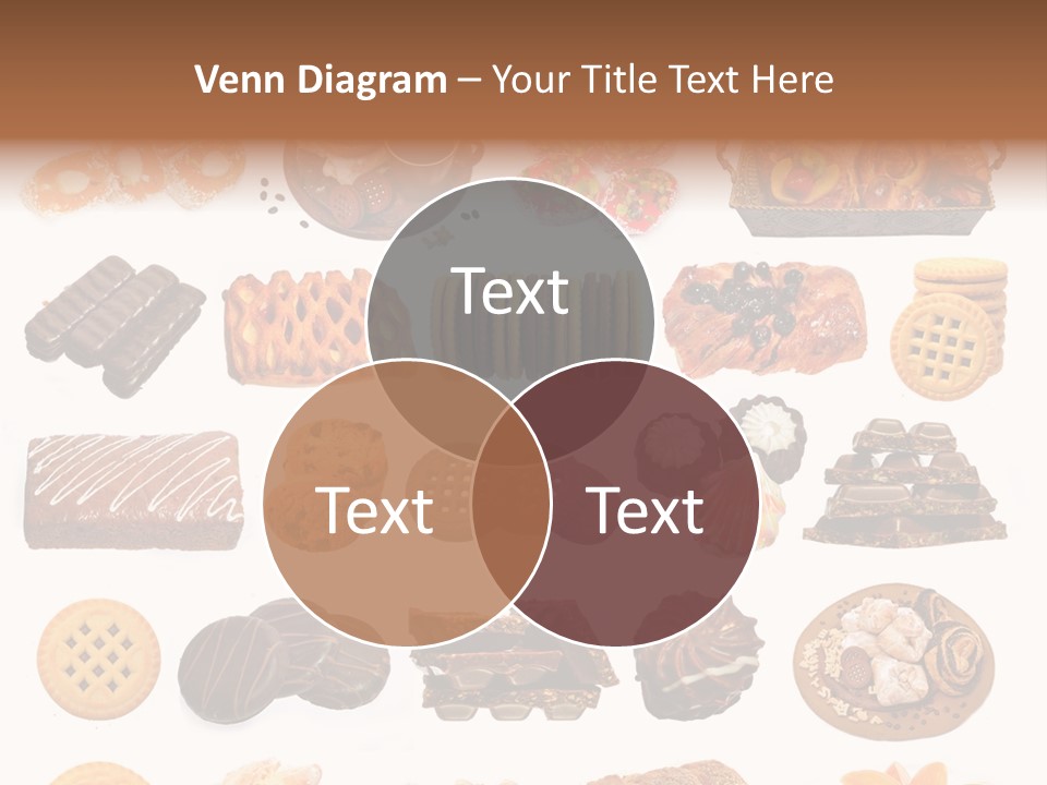 Baked Bread Donuts PowerPoint Template