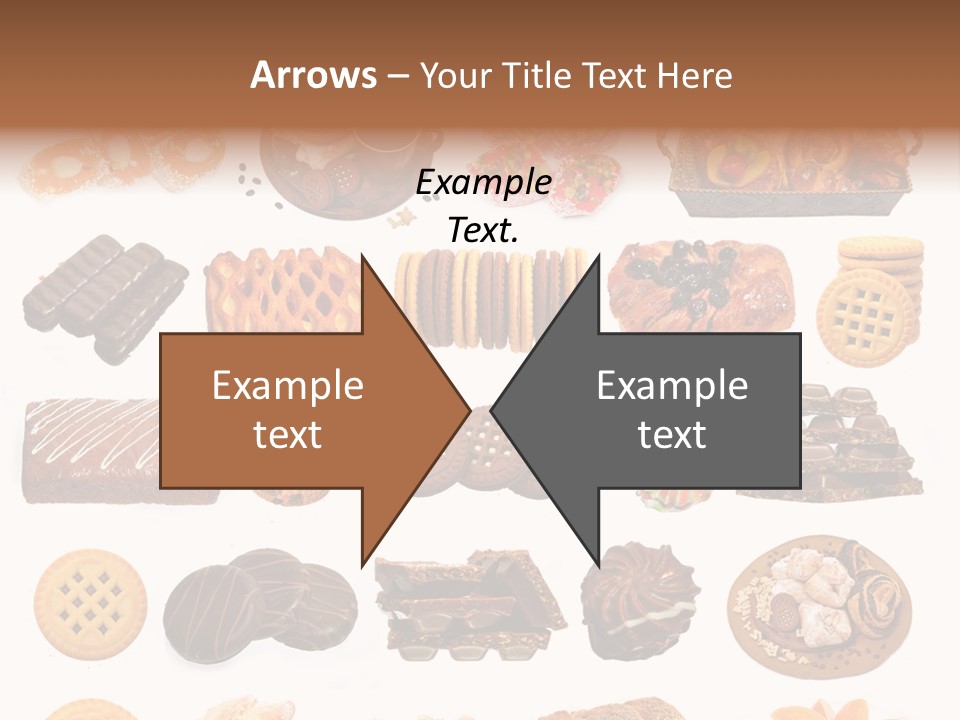 Baked Bread Donuts PowerPoint Template