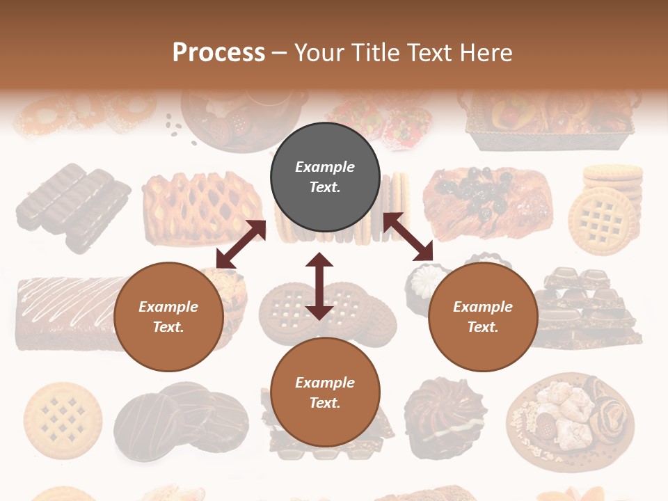 Baked Bread Donuts PowerPoint Template