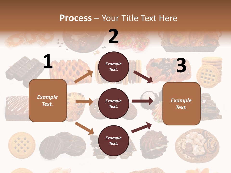 Baked Bread Donuts PowerPoint Template