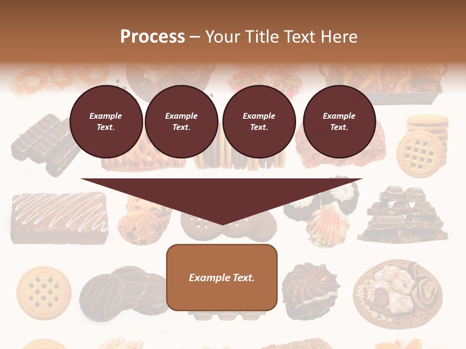 Baked Bread Donuts PowerPoint Template