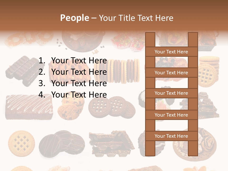Baked Bread Donuts PowerPoint Template