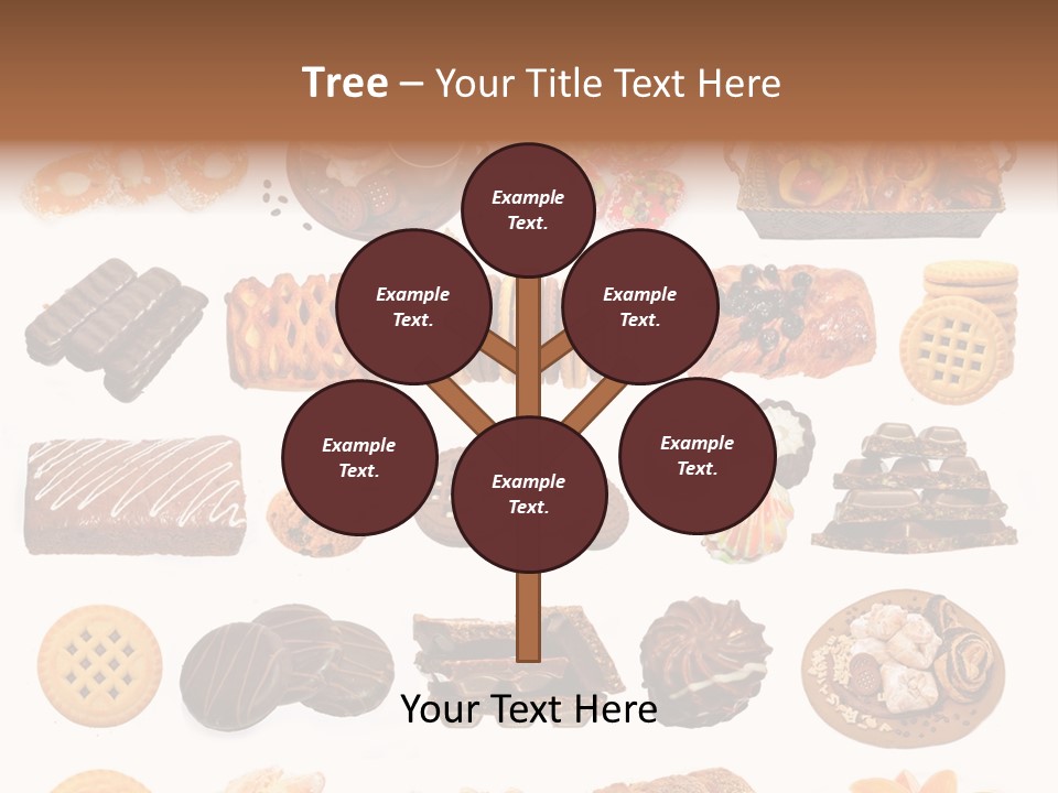 Baked Bread Donuts PowerPoint Template