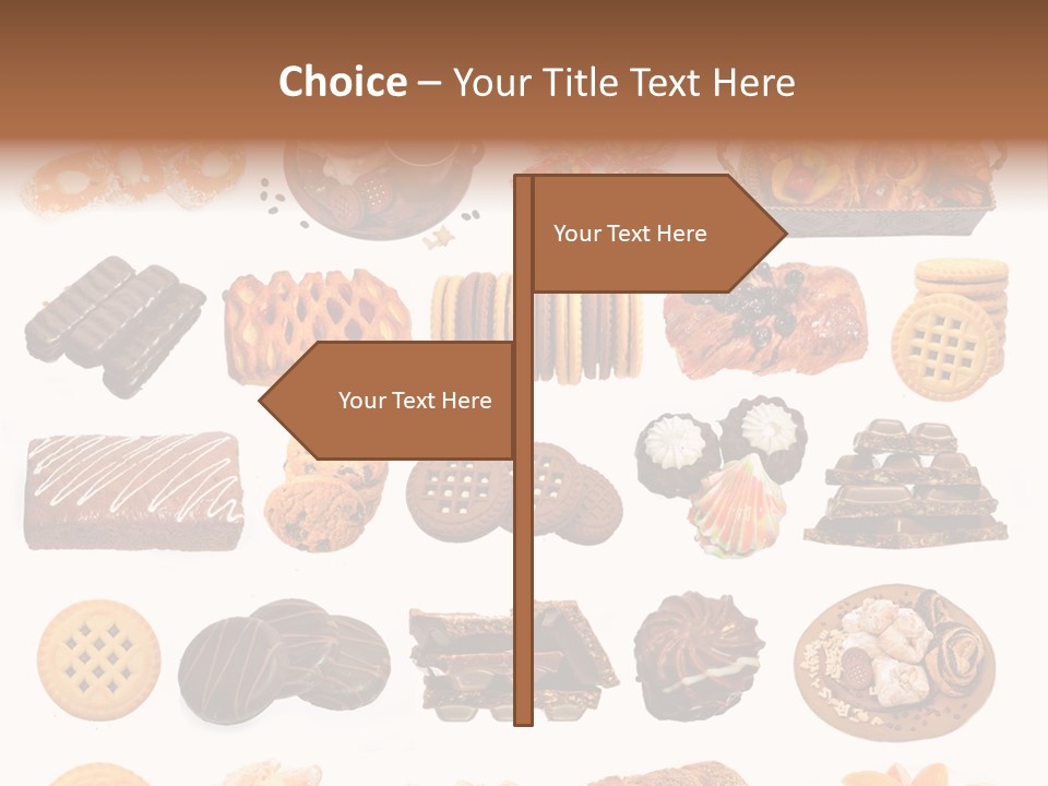 Baked Bread Donuts PowerPoint Template