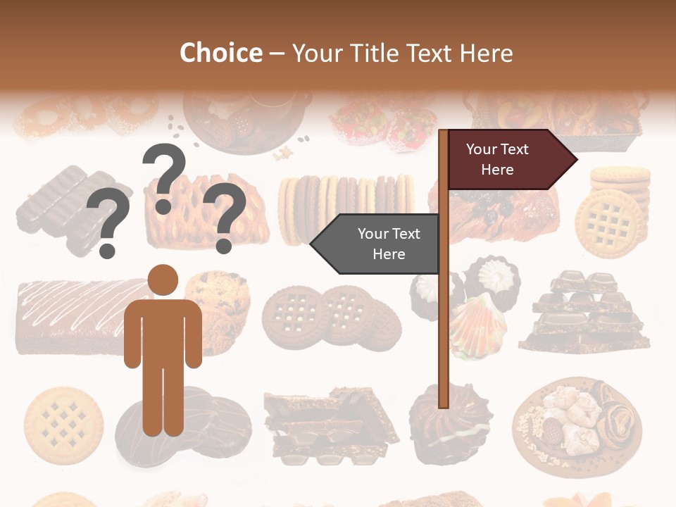 Baked Bread Donuts PowerPoint Template