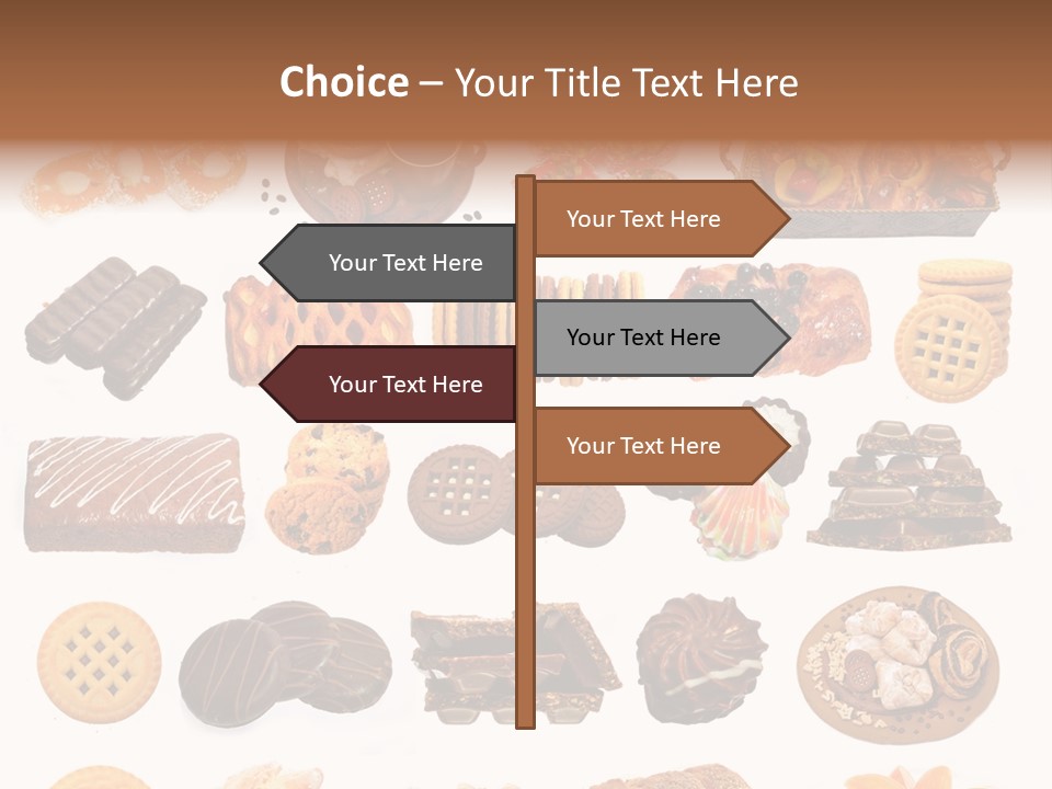 Baked Bread Donuts PowerPoint Template