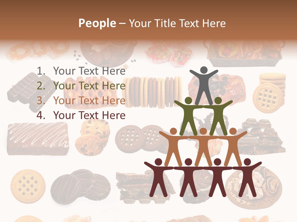 Baked Bread Donuts PowerPoint Template