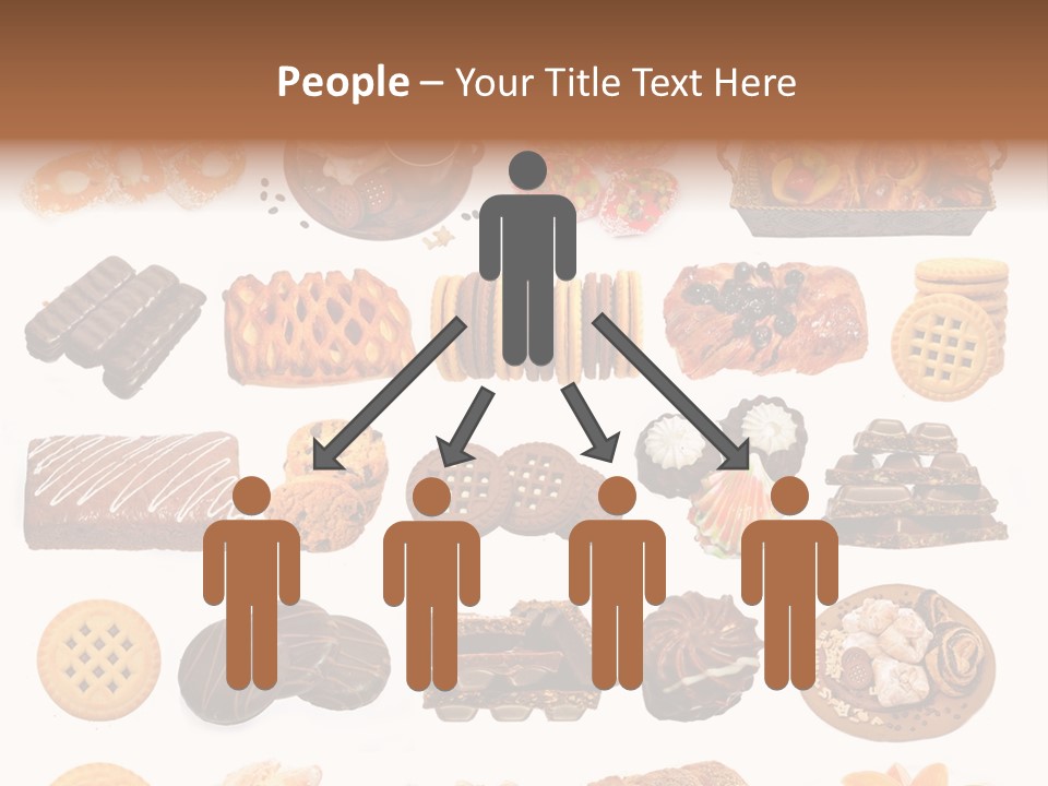 Baked Bread Donuts PowerPoint Template