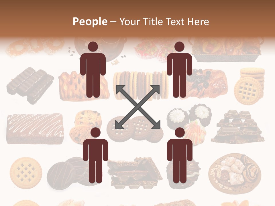 Baked Bread Donuts PowerPoint Template