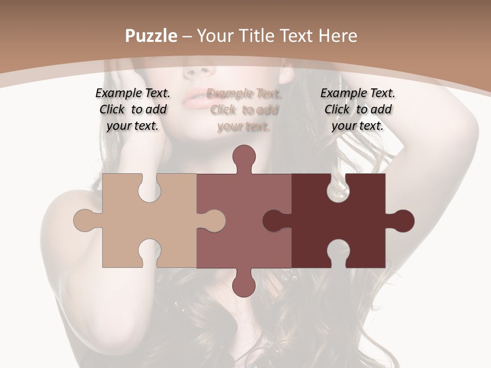 Beautiful Teenage Girls PowerPoint Template