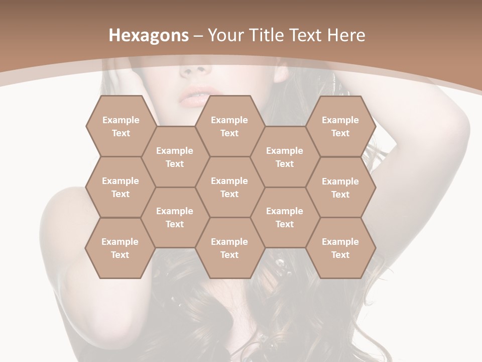 Beautiful Teenage Girls PowerPoint Template