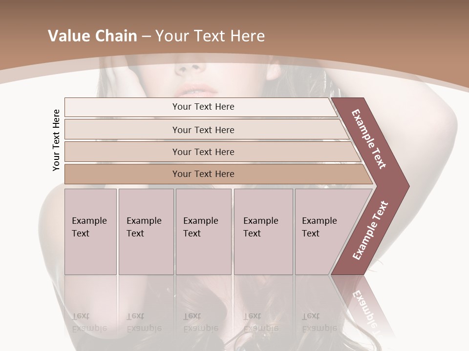 Beautiful Teenage Girls PowerPoint Template