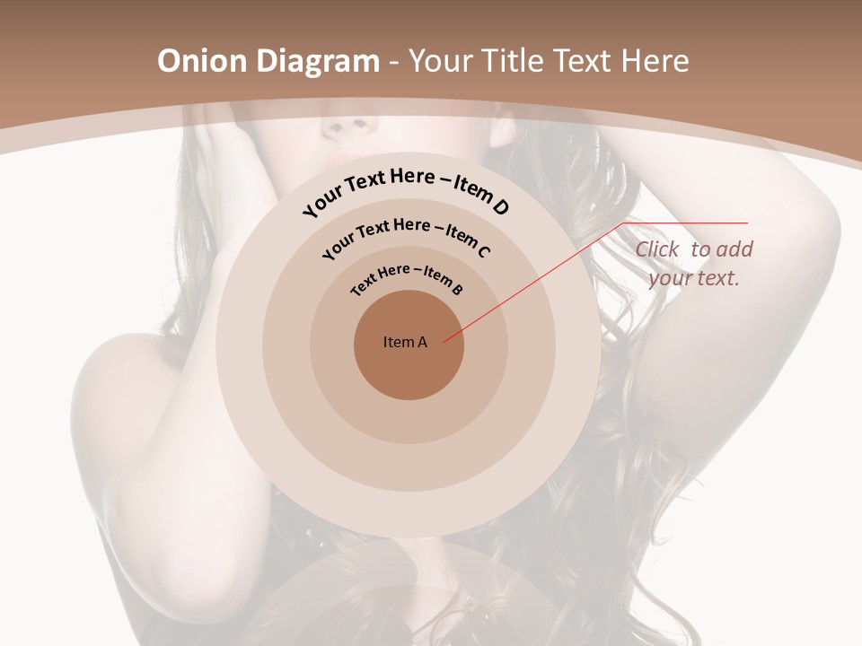 Beautiful Teenage Girls PowerPoint Template