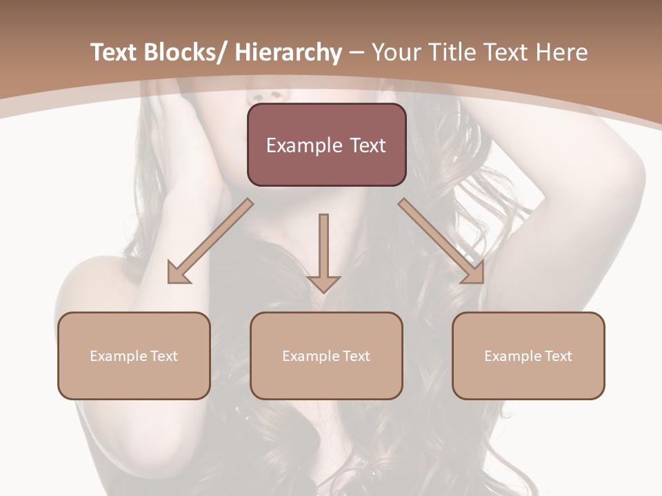 Beautiful Teenage Girls PowerPoint Template