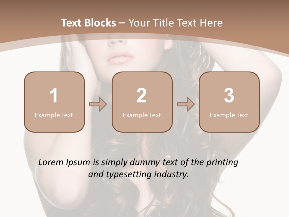 Beautiful Teenage Girls PowerPoint Template